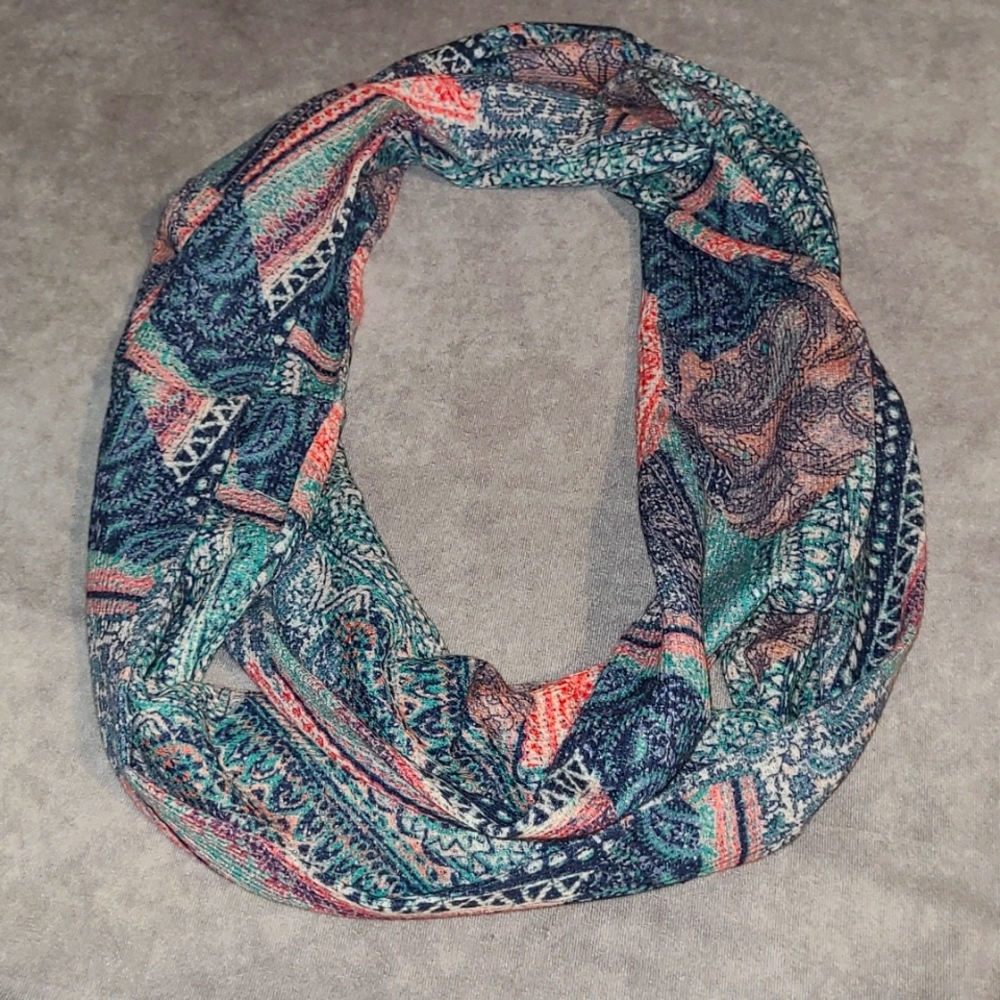 Boho Paisley Infiniti Scarf